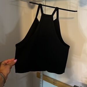 COPY - Black Cropped Tank Top